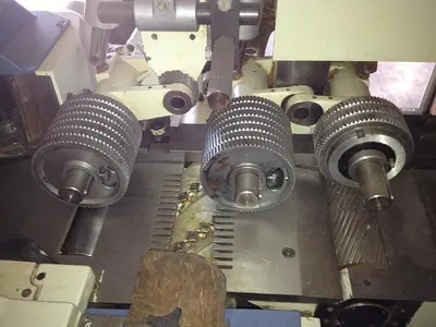 USED WEINIG HYDROMAT-1000, 5-HEAD MOULDER