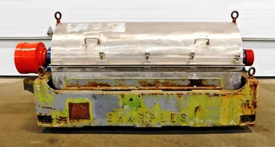 Sharples P3400 decanter centrifuge, 316SS.