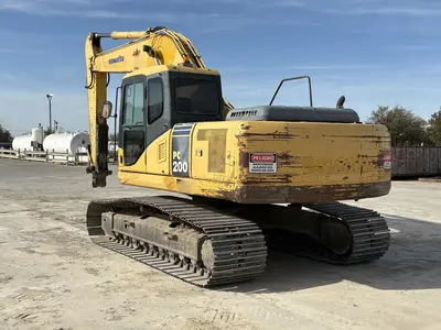 Used 2004 KOMATSU PC200LC-7 Excavators Texas US | Proxy Equipment #1383058