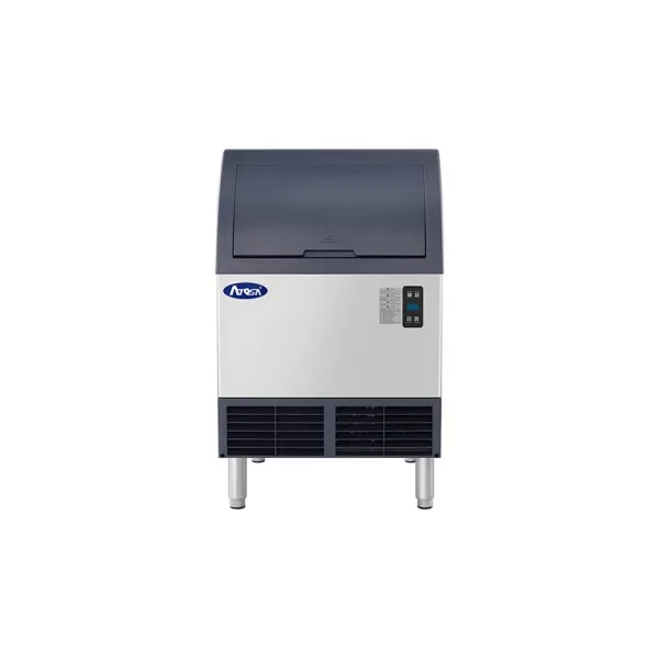 New | in-Stock Atosa New Atosa YRU0140A-161 142 lb/24hr Cube-Style Undercounter Ice Maker with Built-In Storage Bin Ice Machines Illinois US | Falcon Restaurant Supply #1373696