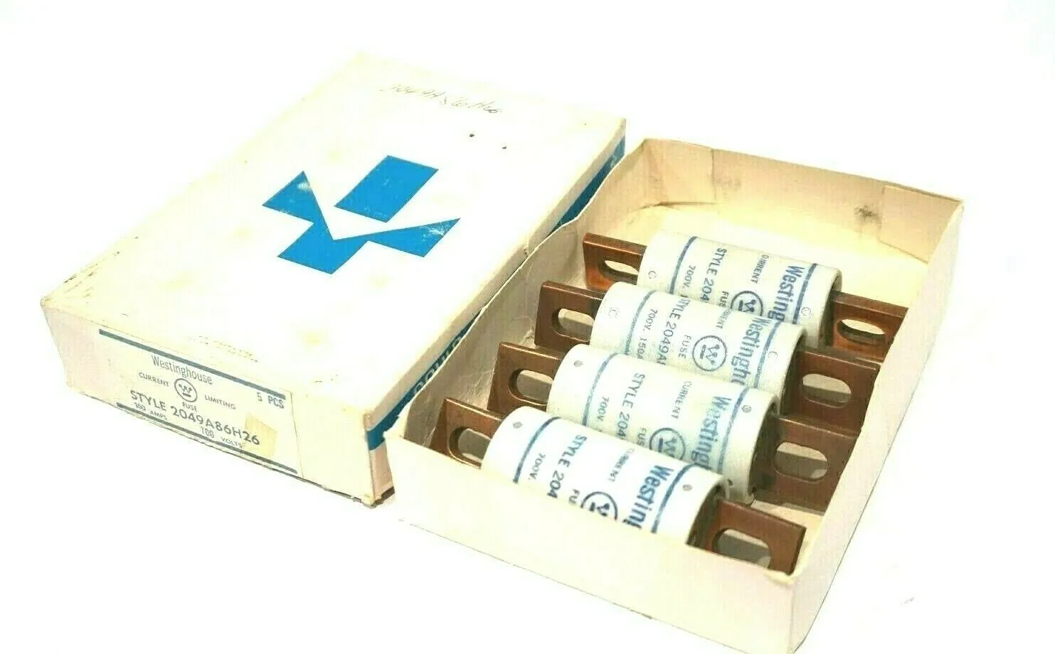 4 NEW WESTINGHOUSE 2049A86H26 FUSES