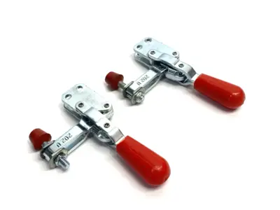 Used DESTACO Vertical Hold-Down Toggle Locking Clamp 200lb Capacity LOT OF 2 Clamps Michigan US | Maverick Industrial Sales #1400864