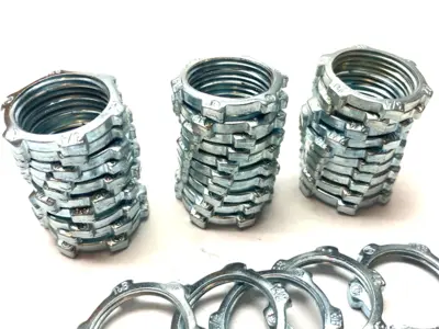USED THOMAS & BETTS RIGID/IMC CONDUIT LOCKNUT 3/4" STEEL