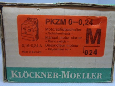 NEW KLOCKNER MOELLER PKZM 0-0,24