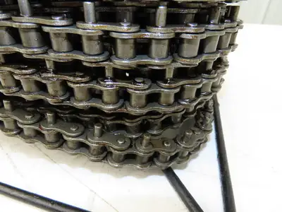 Peer 50R X100FT SP D-1 E2PIN Roller Chain #50 Riveted 100' Reel D-1 Attachment