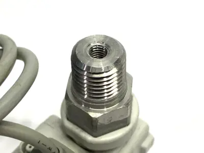 Used SMC Digital Pressure Switch 1/4" DAMAGED & MISSING BRACKET Pressure Switches Michigan US | Maverick Industrial Sales #1398890