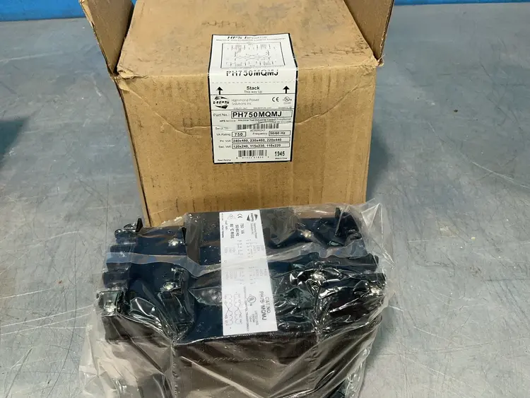New | in-Stock HAMMOND POWER SOLUTIONS INC. PH750MQMJ Transformers Ohio US | HGR 24 #1478084