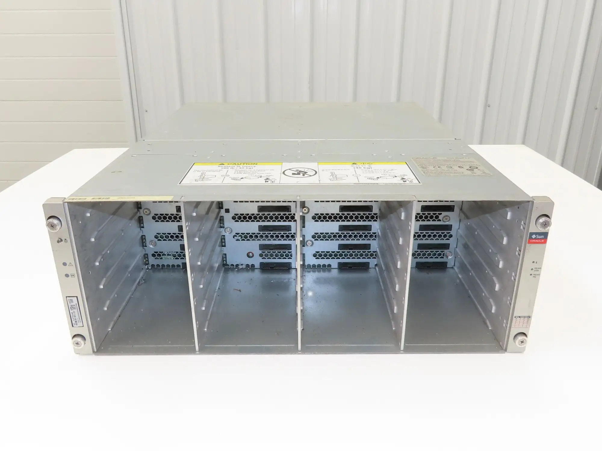 Sun Disk Shelf SAS 24-Bay 3.5" Storage Unit NO HDDs NO CADDIES