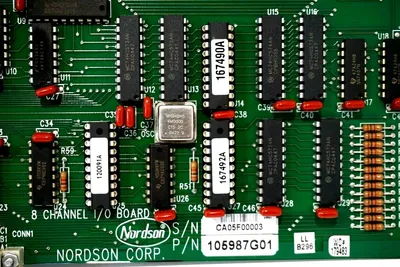 USED NORDSON 105987G01 I/O BOARD
