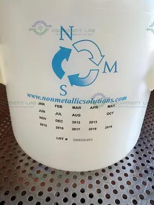 Used NON METALLIC SOLUTIONS NALGENE 10 LITER NALGENE CARBOY W/ APOLLO 1/2" FITTINGS Bottles California US | Equipment Lab #1437717