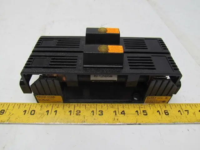 Bussmann R60030-2COR/FRS-R-15 2P Fuse Holder 600V 30A w/2-15A DualElement Fuses