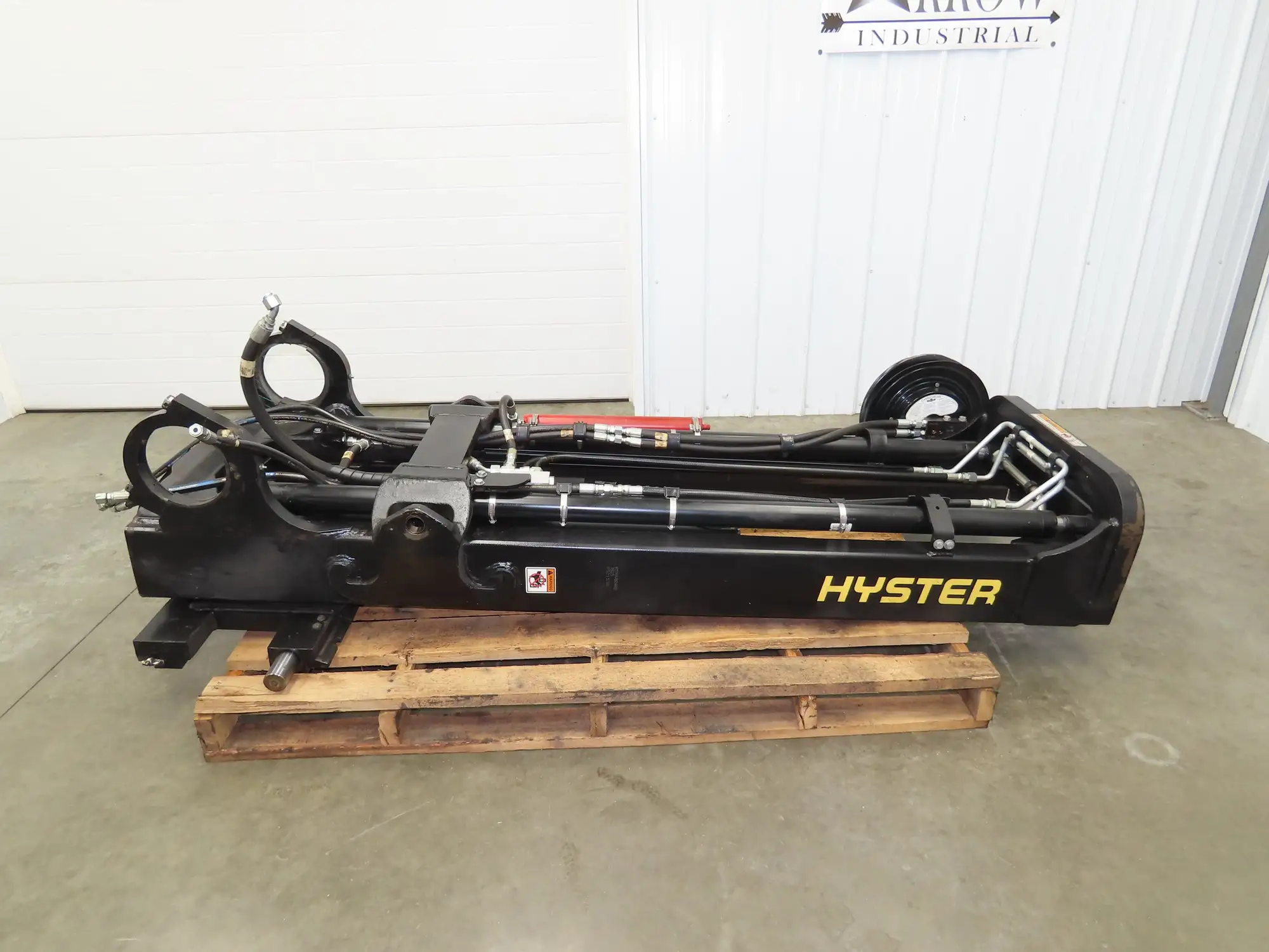 Hyster E80XN Forklift Mast Class IV 2 Stage 4 Lever 144.7" Lift 7000lb READ