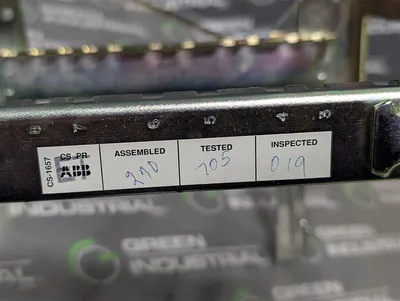 ABB CS-1657 Overcurrent Relay Mounting Assembly Used
