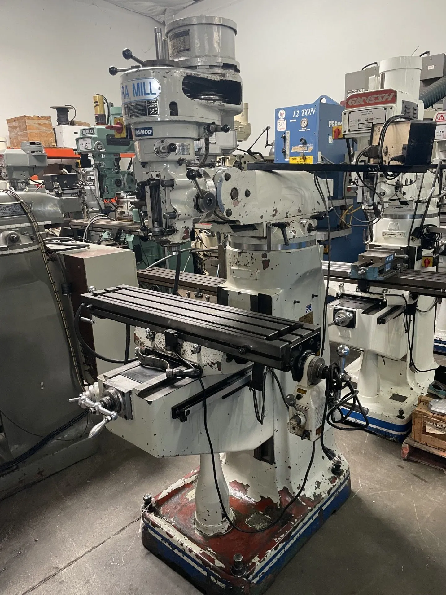 Used ACRA AM 2S Vertical Mills California US | Wheeler Machinery Sales #1553564
