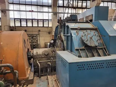 USED 1970 VEB EKM STEAM TURBINE