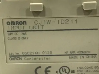 USED OMRON CJ1W-ID211