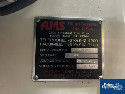 USED AMS AMS Single Head Powder Filler