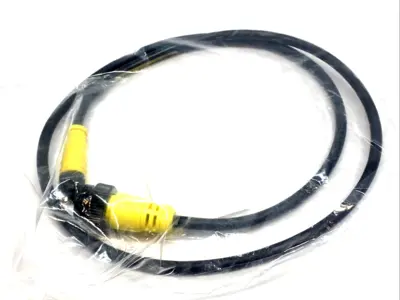NEW BRADCONNECTIVITY M12 MICRO‑PUSH CABLE 2M A‑CODED FEMALE‑MALE