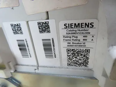 New | in-Stock 2023 SIEMENS WLS2A316 S2A308GV1CXLCEN Circuit Breakers Texas US | Aucto #1308536