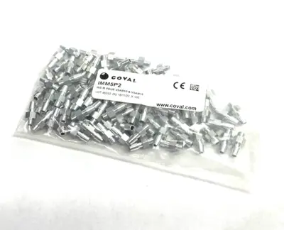 NEW COVAL HOLLOW SCREW BARBED FITTING M5 ALUMINUM FOR SUCTION CUP