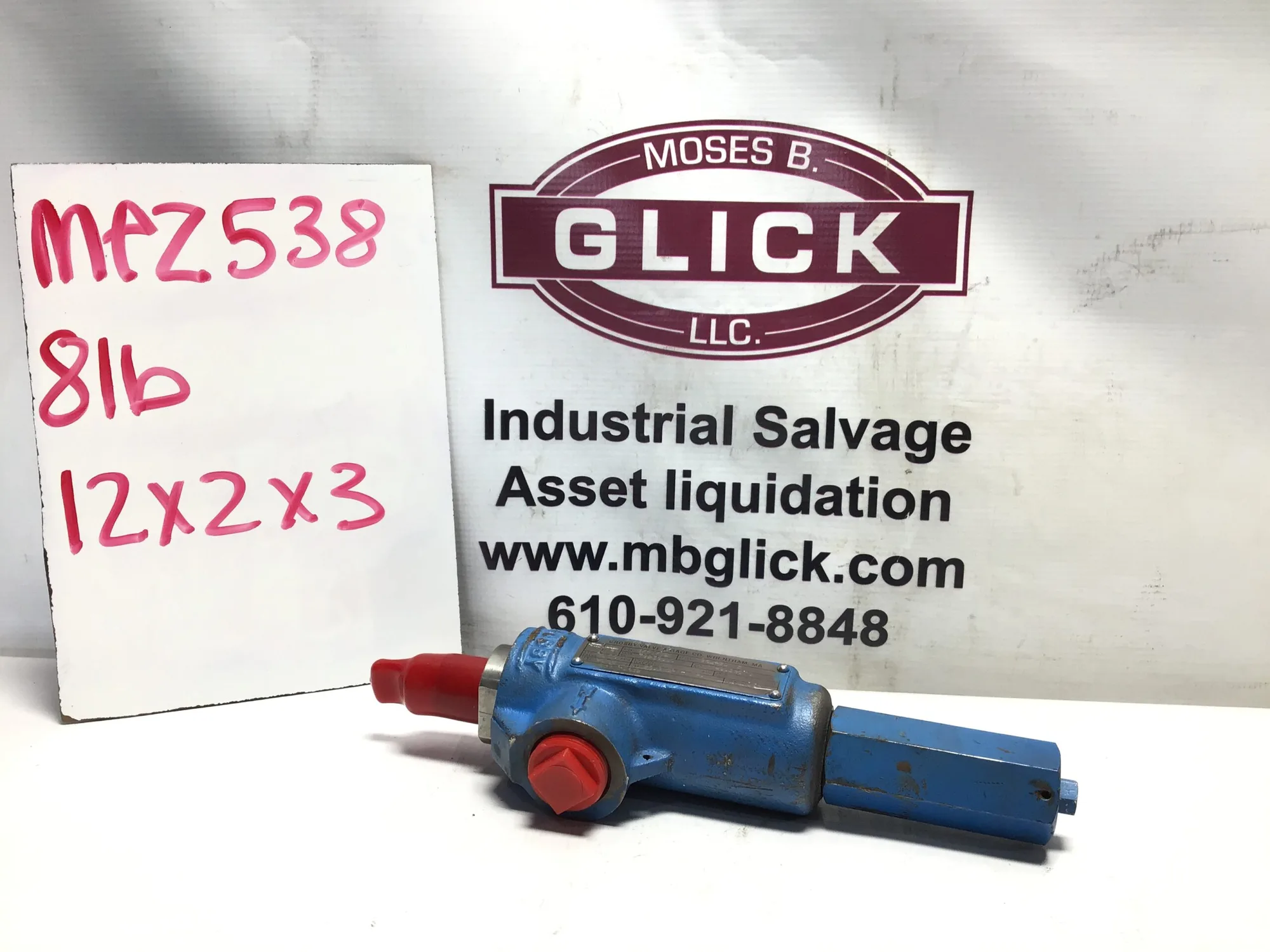 crosby valve 3/4 x1 (951481m B)