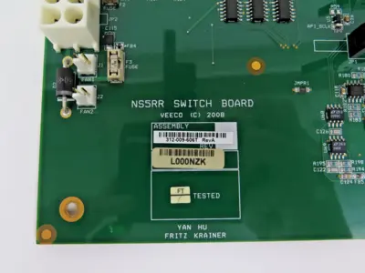 Veeco NS5RR Switch Board 312-009-606T Semiconductor PCB New, Sealed