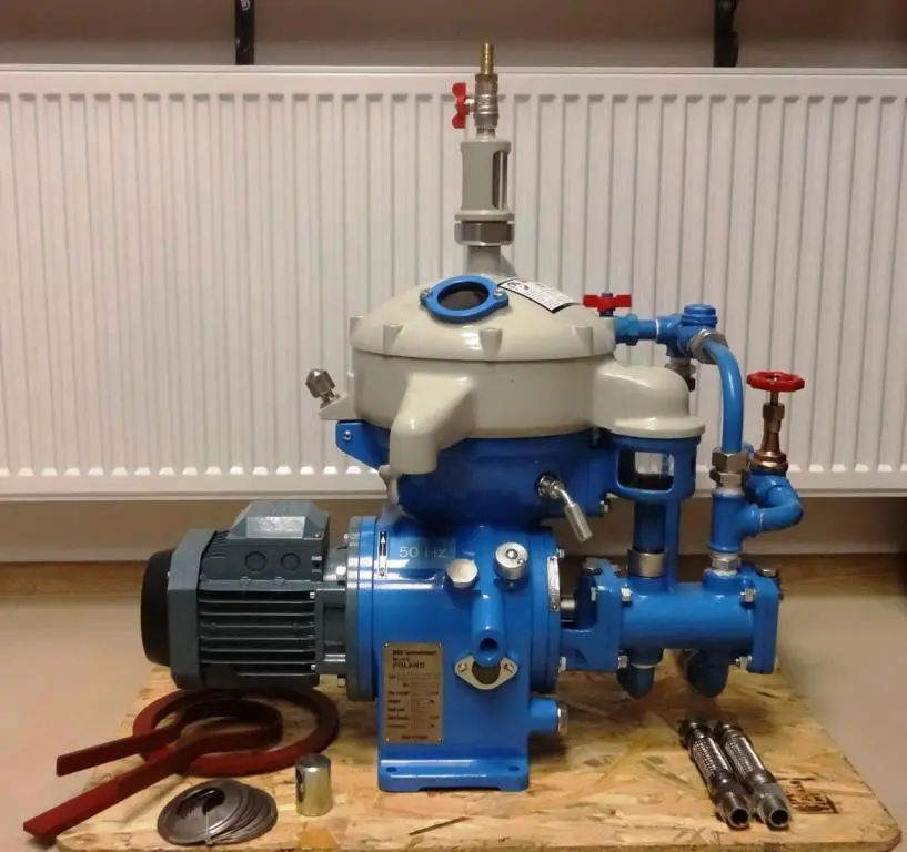 (3) Alfa-Laval MAB 103B-24-60 oil purifiers, SS bowl.