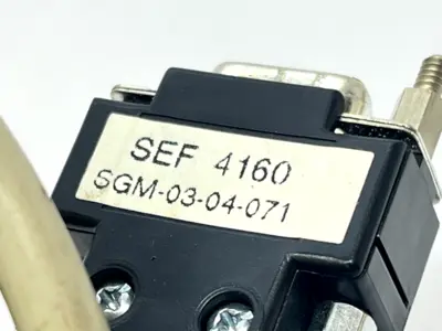 SEF 4160 SGM-03-04-071 | Cable Assembly 85" Length - Used