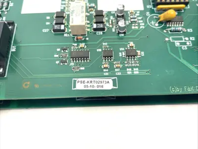 Used F&K Delvotec Powerboard III Interface Card BROKEN PLASTIC HINGE PLC Processors Michigan US | Maverick Industrial Sales #1389654