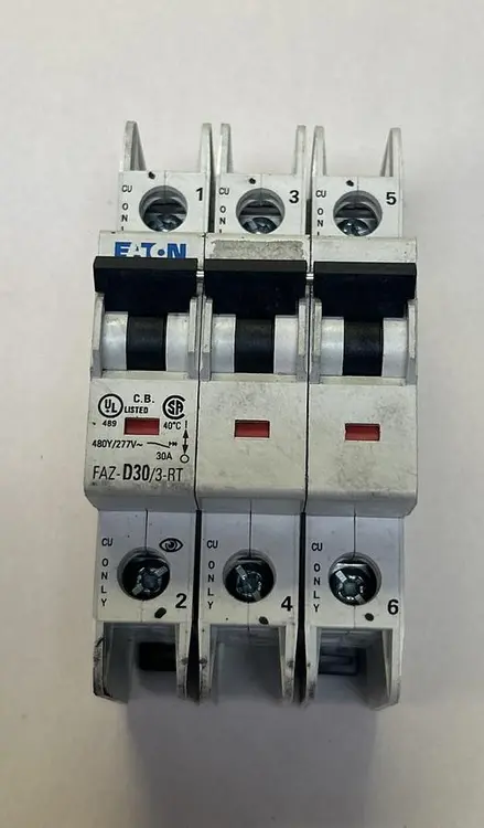 Used EATON FAZ-D30/3-RT Miscellaneous Equipment (Electrical & Power) | Surplus Asset Holdings #1197361