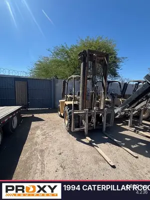 Used 1994 CATERPILLAR RC60 Internal Combustion Forklifts: Pneumatic Tire Arizona US | Proxy Equipment #1426026
