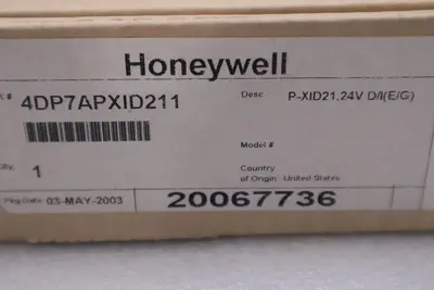 4D7APXID-211 / 4D7APXID211 REV C HONEYWELL BOARD NEW IN BOX STOCK G625