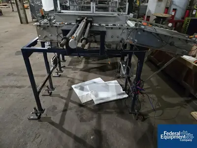 Unknown 48" W 2-Tier Powered Roller Conveyor