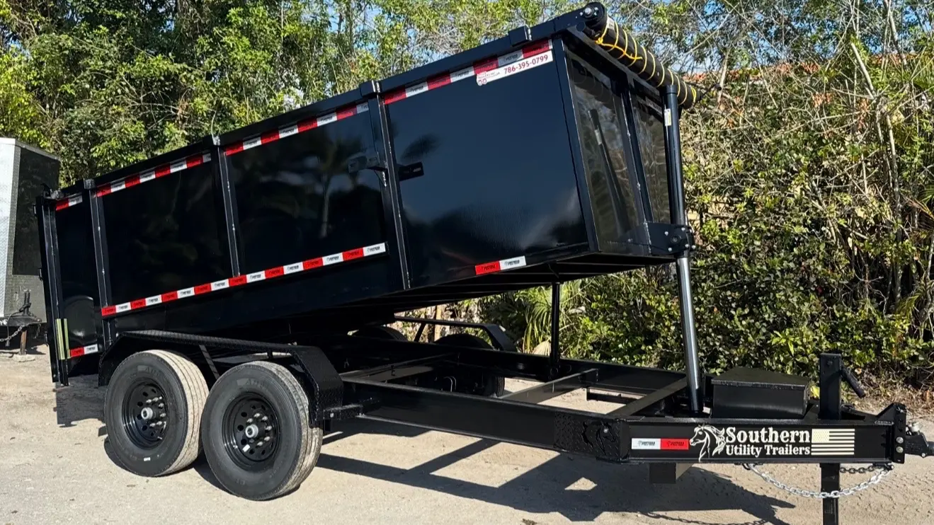 USED 2025 Southern Utility Trailers 7x14