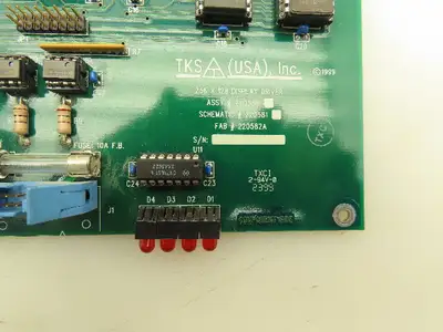 TKS 220580 220581 220582A 256 X 128 Display Driver Circuit Board