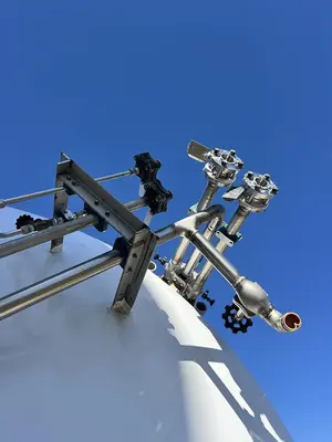 External Nitrogen Tank - 10,000 Gallons Brand New