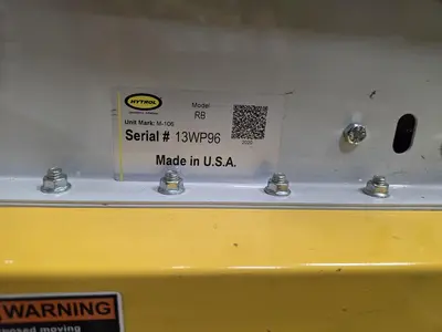 Used 2020 HYTROL ROLLER BED BELT CONVEYOR Belt Conveyors Wisconsin US | Packer City Sales #1321564
