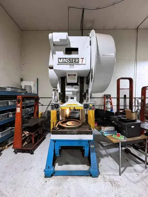 Used 1984 MINSTER 75 Ton OBI O.B.I. Presses Illinois US | Machine Tool Bids #380077