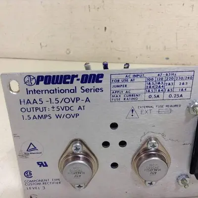 USED POWER ONE HAA5-1.5/OVP-A