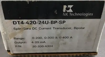 USED NK TECHNOLOGIES DT4-420-24U-BP-SP