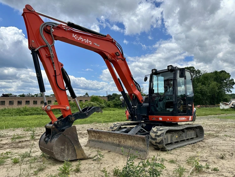 Used 2023 KUBOTA KX080-4S2 Crawler Excavators | Abele Tractor #1342832