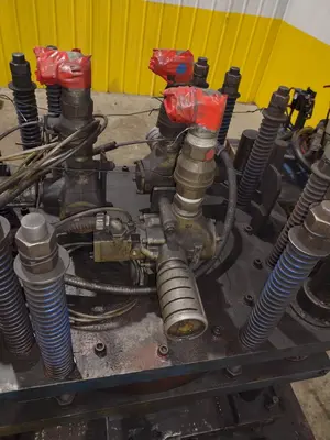 20 TON AIRAM PNEUMATIC 4 POST CUTOFF PRESS: YOBRO #24842