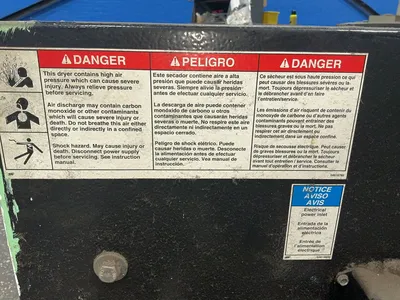 Used 2004 INGERSOLL RAND TS150 Refrigerated Air Compressor Dryers Ohio US | HGR 24 #1705018