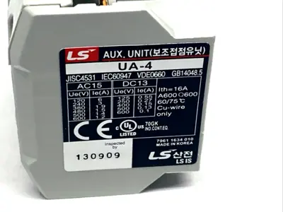 New | in-Stock LS IS UA-4 Contact Blocks Michigan US | Maverick Industrial Sales #1390773
