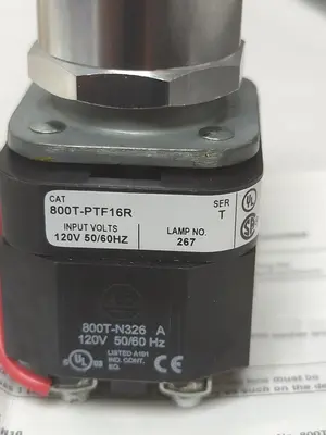 New | in-Stock ALLEN-BRADLEY 800T-PTF16R Miscellaneous Equipment (Electrical & Power) | Surplus Asset Holdings #1201618