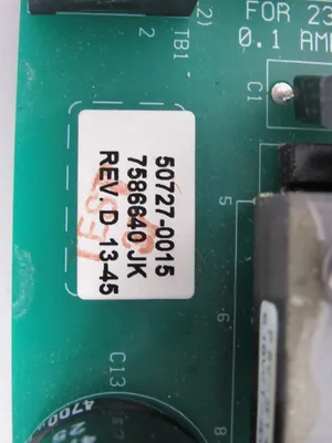 USED WEIGH-TRONIX 50727-0015 CIRCUIT BOARD 507270015