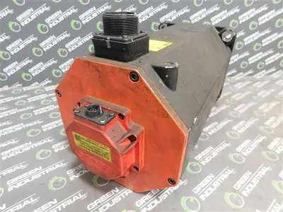 7kW Fanuc A06B-0253-B100 αiF 30/4000 Servo Motor Damaged Connector Threads Used