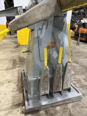 2500 LBS X 12" COOPER WEYMOUTH DOUBLE END PULL-OFF COIL REEL UNCOILER: STOCK #22618