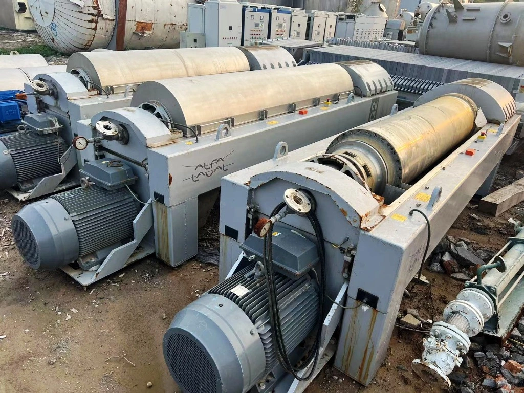 (3) Alfa-Laval ALDEC G2-110 Smart decanter centrifuges, Duplex SS.