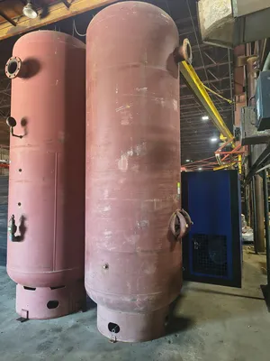Used STEEL FAB A10299 Tank Mounted Air Compressors South Carolina US | ESS Industrial Equipment Sales #1424054